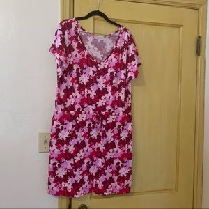 Disney Parks Mickey Mouse Op-Art Print Dress with Pockets Size XL